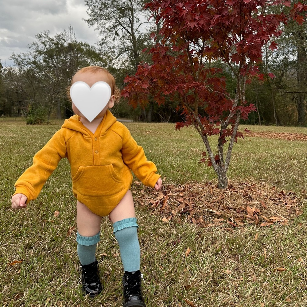 Mustard Hoodie Bubble